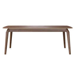 Комплект Стол ЭВАНС-1 2000*1100 Массив Комплект ножек для стола ЭНЦО Орех