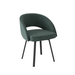 Комплект Стул МИРЕЛЛА сиденье, КАРКАС ФАНТОМ Черный Матовый М