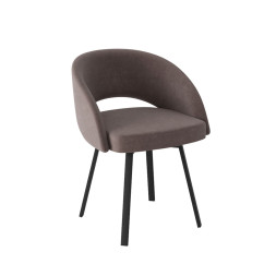 Комплект Стул МИРЕЛЛА сиденье, КАРКАС ФАНТОМ Черный Матовый М