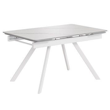 Комплект Стол РЕРУМ-МИНИ Керамика 1200(+290+290)*800 Опора РЕРУМ БЕЛЫЙ м