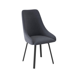 Комплект Стул ХЭНК сиденье, КАРКАС ФАНТОМ Черный Матовый М