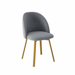 Комплект Стул ДЭЙЗИ, Каркас РИЛЛИ поворотный разборный металл Золото