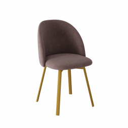 Комплект Стул ДЭЙЗИ, Каркас РИЛЛИ поворотный разборный металл Золото