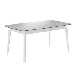 Комплект Стол КАЙНЕН Керамика 1400(+380)*900 Комплект ножек для стола ЭНЦО/КАЙНЕН Белый