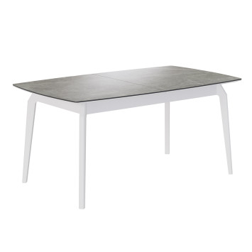 Комплект Стол КАЙНЕН Керамика 1400(+380)*900 Комплект ножек для стола ЭНЦО/КАЙНЕН Белый