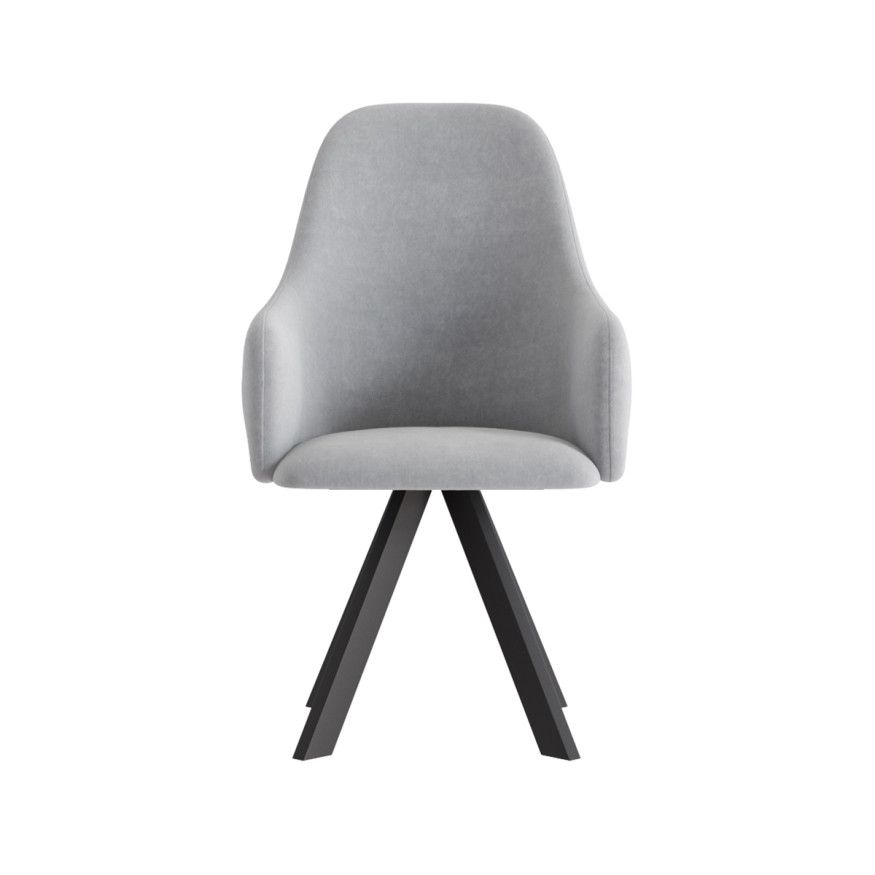 Комплект Стул ДЭГНИ сиденье, КАРКАС РОДЕО Черный матовый М