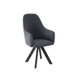 Комплект Стул ДЭГНИ сиденье, КАРКАС РОДЕО Черный матовый М