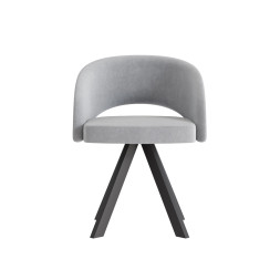 Комплект Стул МИРЕЛЛА сиденье, КАРКАС РОДЕО Черный матовый М