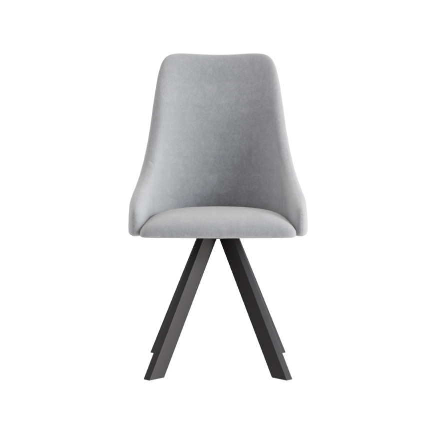 Комплект Стул ХЭНК сиденье, КАРКАС РОДЕО Черный матовый М