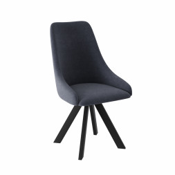 Комплект Стул ХЭНК сиденье, КАРКАС РОДЕО Черный матовый М