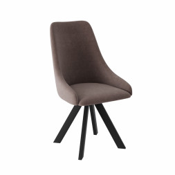 Комплект Стул ХЭНК сиденье, КАРКАС РОДЕО Черный матовый М