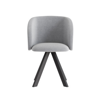 Комплект Стул МИЛЛИ сиденье, КАРКАС РОДЕО Черный матовый М