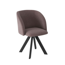 Комплект Стул МИЛЛИ сиденье, КАРКАС РОДЕО Черный матовый М