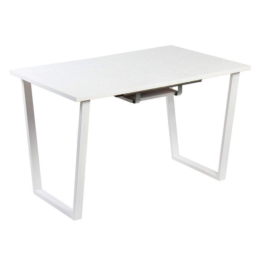 Комплект Стол БРИК 01 HPL 1100(+400)*700 ОПОРА (А1,4) Белый м