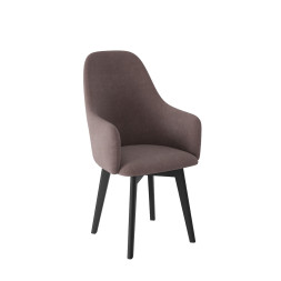 Комплект Стул ДЭГНИ сиденье, КАРКАС КОМПАКТ МАССИВ Черный