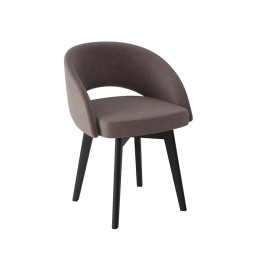 Комплект Стул МИРЕЛЛА сиденье, КАРКАС КОМПАКТ МАССИВ Черный