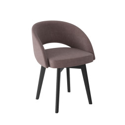 Комплект Стул МИРЕЛЛА сиденье, КАРКАС КОМПАКТ МАССИВ Черный