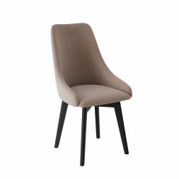 Комплект Стул ХЭНК сиденье, КАРКАС КОМПАКТ МАССИВ Черный