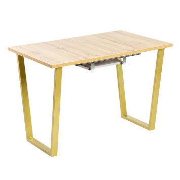 Комплект Стол БРИК 02 HPL 1200(+500)*800 ОПОРА (А2,6,11,12) Золото