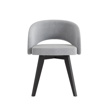 Комплект Стул МИРЕЛЛА сиденье, КАРКАС СТАНДАРТ МАССИВ Черный