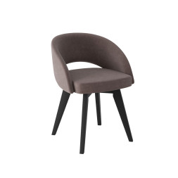 Комплект Стул МИРЕЛЛА сиденье, КАРКАС СТАНДАРТ МАССИВ Черный