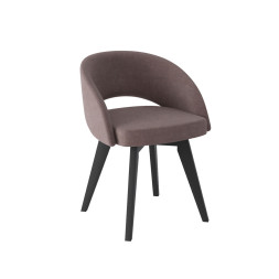 Комплект Стул МИРЕЛЛА сиденье, КАРКАС СТАНДАРТ МАССИВ Черный