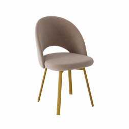 Комплект Стул ШАДЕ, Каркас РИЛЛИ поворотный разборный металл Золото