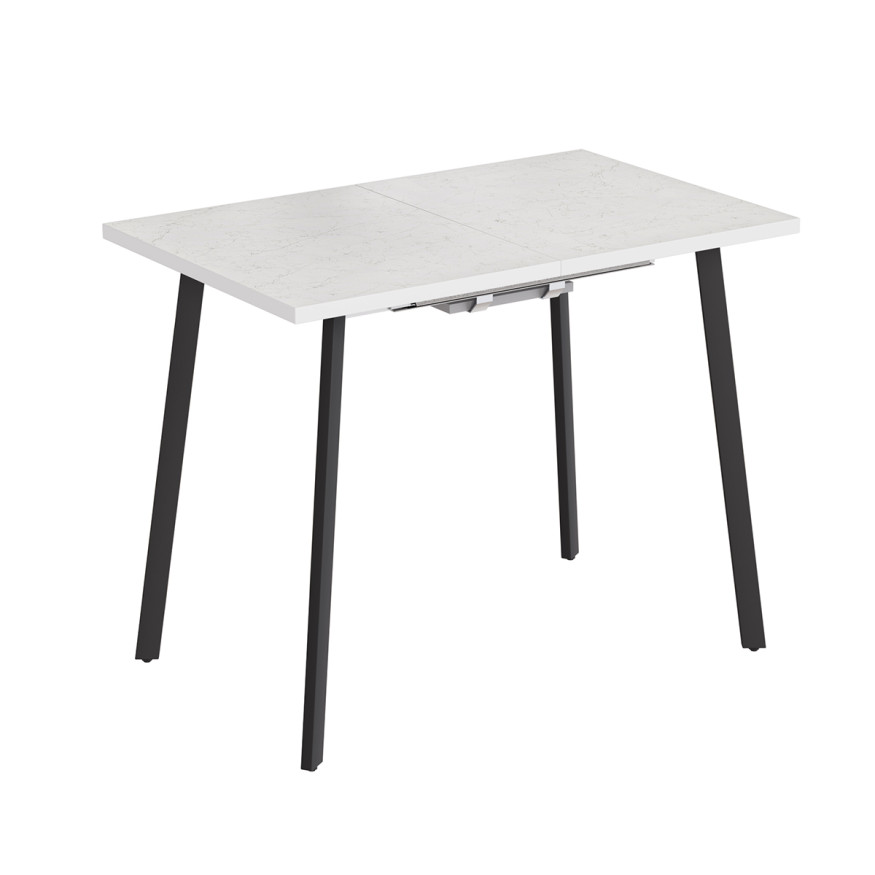 Комплект Стол МИТЧ HPL 960(+300+300)*600 (ФОРМА ТИТО) Комплект ножек ТИТО металл Черный Матовый м