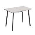Комплект Стол МИТЧ HPL 960(+300+300)*600 (ФОРМА ТИТО) Комплект ножек ТИТО металл Черный Матовый м