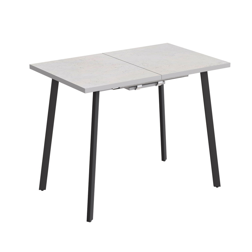 Комплект Стол МИТЧ HPL 960(+300+300)*600 (ФОРМА ТИТО) Комплект ножек ТИТО металл Черный Матовый м