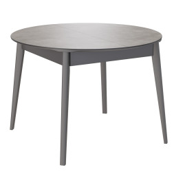 Комплект Стол КАССИО Керамика 1050(+300)*1050 Комплект ножек для стола Диагональ (дерево) Графит