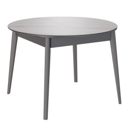 Комплект Стол КАССИО Керамика 1050(+300)*1050 Комплект ножек для стола Диагональ (дерево) Графит