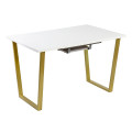 Комплект Стол БРИК 07 HPL 1400(+600)*900 ОПОРА (А7,8,9,10) Золото