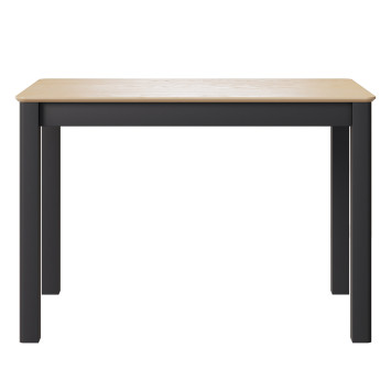 Комплект Стол МАКЛУ-04 МАССИВ 1100*700, Комплект ножек для стола Айсберг Черный