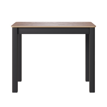 Комплект Стол МАКЛУ-мини 960(+340)*600 Массив Комплект ножек для стола Айсберг Черный