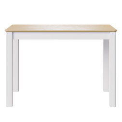 Комплект Стол МАКЛУ-04 МАССИВ 1100*700, Комплект ножек для стола Айсберг Белый