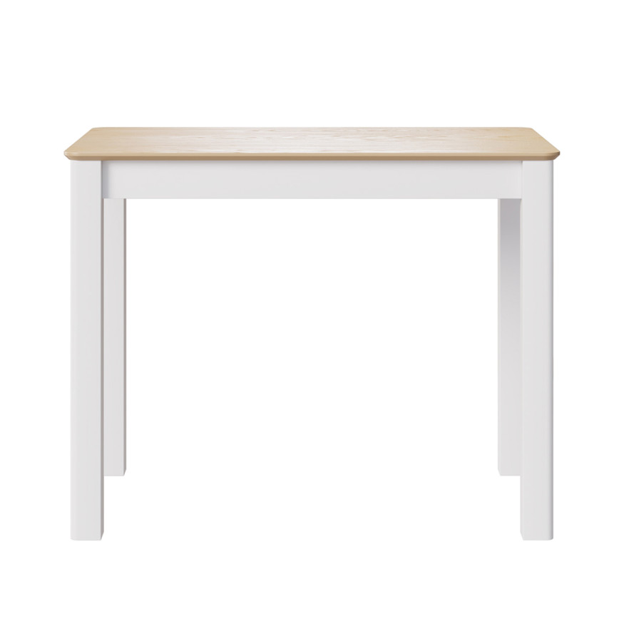 Комплект Стол МАКЛУ-мини 960(+340)*600 Массив Комплект ножек для стола Айсберг Белый