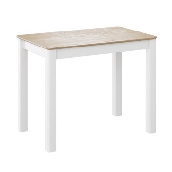 Комплект Стол МАКЛУ-мини 960(+340)*600 Массив Комплект ножек для стола Айсберг Белый