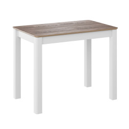 Комплект Стол МАКЛУ-мини 960(+340)*600 Массив Комплект ножек для стола Айсберг Белый