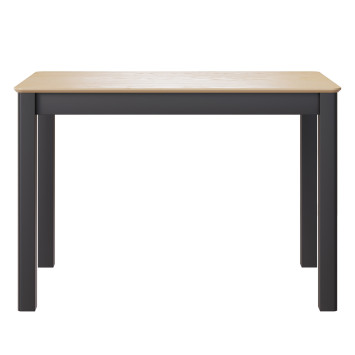 Комплект Стол МАКЛУ-04 МАССИВ 1100*700, Комплект ножек для стола Айсберг Графит