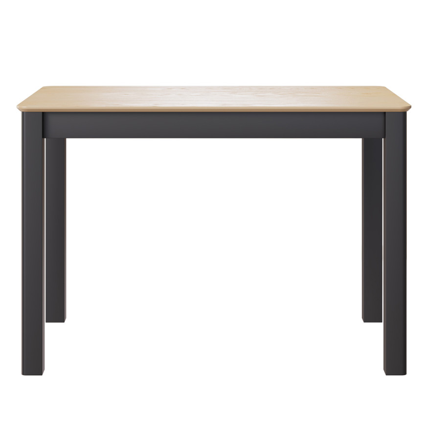 Комплект Стол МАКЛУ-04 МАССИВ 1100*700, Комплект ножек для стола Айсберг Графит