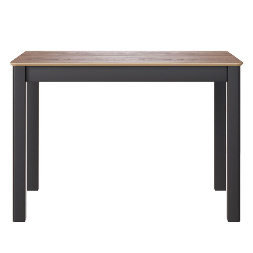 Комплект Стол МАКЛУ-04 МАССИВ 1100*700, Комплект ножек для стола Айсберг Графит