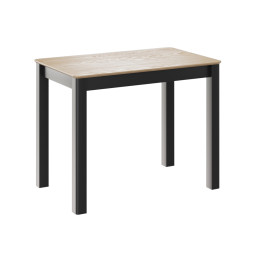 Комплект Стол МАКЛУ-мини 960(+340)*600 Массив Комплект ножек для стола Айсберг Графит