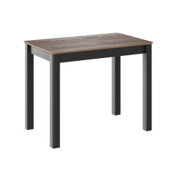 Комплект Стол МАКЛУ-мини 960(+340)*600 Массив Комплект ножек для стола Айсберг Графит