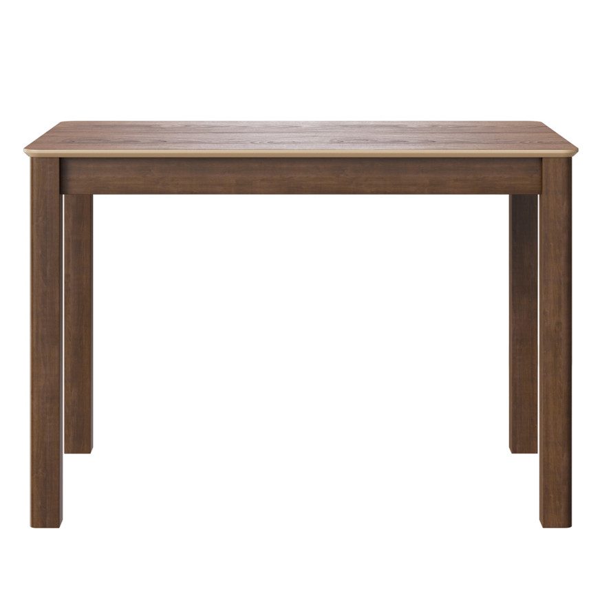 Комплект Стол МАКЛУ-04 МАССИВ 1100*700, Комплект ножек для стола Айсберг Орех