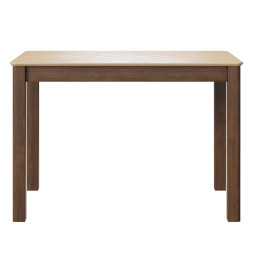 Комплект Стол МАКЛУ-04 МАССИВ 1100*700, Комплект ножек для стола Айсберг Орех