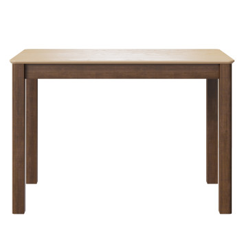 Комплект Стол МАКЛУ-04 МАССИВ 1100*700, Комплект ножек для стола Айсберг Орех