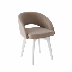 Комплект Стул МИРЕЛЛА сиденье, КАРКАС КОМПАКТ МАССИВ Белый