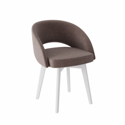 Комплект Стул МИРЕЛЛА сиденье, КАРКАС КОМПАКТ МАССИВ Белый