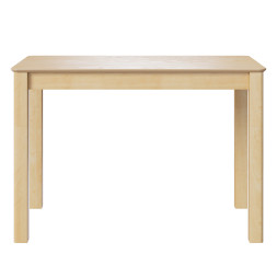 Комплект Стол МАКЛУ-04 МАССИВ 1100*700, Комплект ножек для стола Айсберг Береза лак